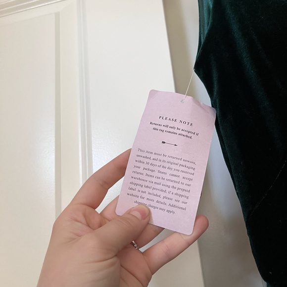 Jenny Yoo Velvet Maxi Dress - Picture 6 of 7